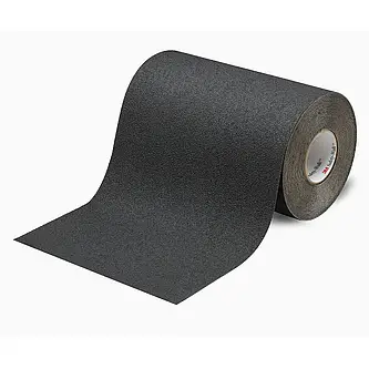 3M Safety-Walk Nasszone Medium (Typ 3) 300 Serie, Schwarz, 100 mm x 18,3 m, 1 Rolle / Karton