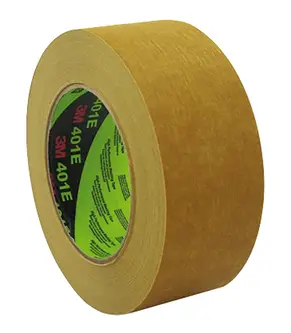 3M Performance Abdeckklebeband 401E, Braun, 1526 mm x 50 m, 0.160 mm