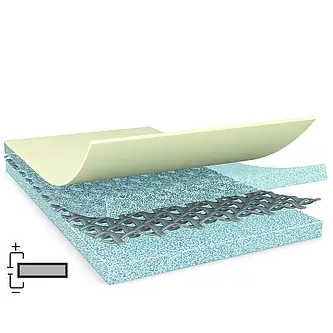 tesa 60257, 50m x 1040mm, schwarz, 250µm