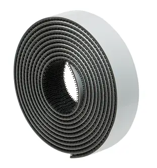 3M Dual Lock Flexibler Druckverschluss SJ3541, Schwarz, 50 mm x 45.7 m, 5,7 mm, 62 Köpfe/cm2, Innenbereich