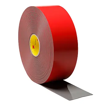 3M Acrylic Foam doppelseitiges Klebeband PX5011T, Grau, 1.14 mm, 10 mm x 800 m