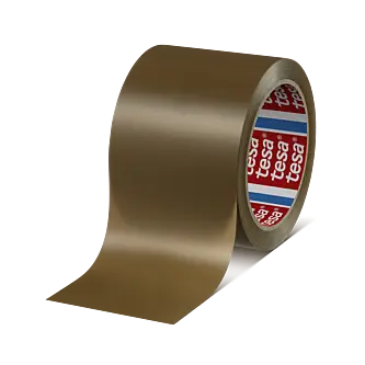 tesapack 4120 PVC, 66m x 75mm, braun, 49µm