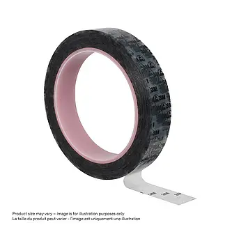 3M ET 40PR Polyesterfolie, antistatisch, bedruckt, Transparent, 25 mm x 66 m x 0.06 mm