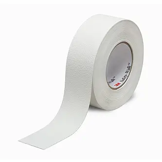 3M Safety-Walk Nasszone Fein (Typ 3) 200 Serie, Weiß, 25 mm x 18,3 m, 4 Rollen / Karton