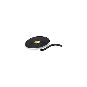 3M Einseitiges Vinyl-Schaumstoff-Klebeband 4718, Schwarz, 25 mm x 33 m, 3.2 mm