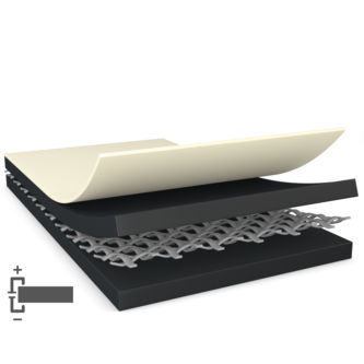 tesa 60374 - 50 m x 1 040 mm - schwarz