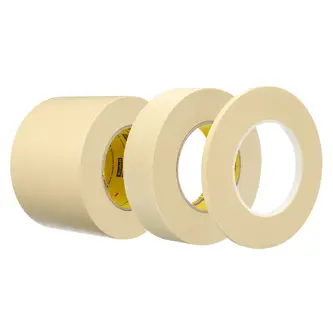 Scotch Abdeckband für Lackierarbeiten 231/231A, Naturfarben, 1450 mm x 3300 m, 0.19 mm