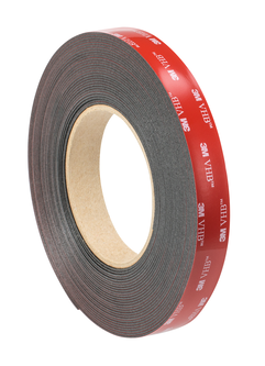 3M VHB Klebeband 5962F, Schwarz, 12 mm x 33 m, 1.6 mm