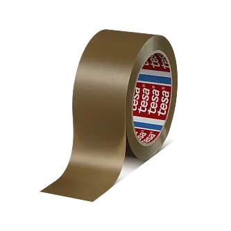 tesapack 4100 PVC, 66m x 50mm, braun, 65µm