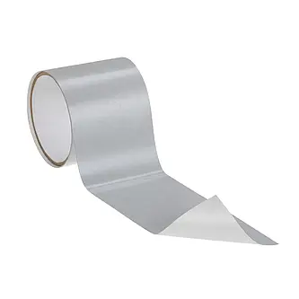 3M Retroreflektierende Polyesterfolie 3929 für den Thermotransferdruck, Silbergrau glänzend, 152 mm x 508 m