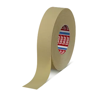 tesakrepp 4323 Basic, 50m x 50mm, hellbeige, Labeled, 125µm