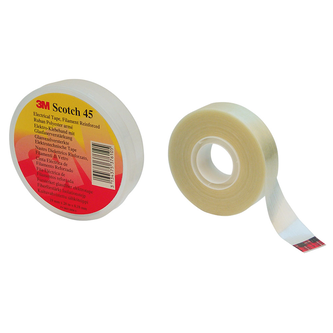 Scotch® 45 Glasfaserverstärktes Polyesterband, Transparent, 19 mm x 20 m, 0,2 mm