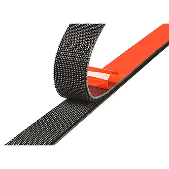 3M Dual Lock Wiederlösbares Befestigungssystem DL400H/GT6008, Dichte 400, schwarz, 50 mm x 45.7 m