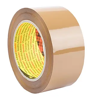 Scotch PP Hochleistungs-Verpackungsklebeband 375E, Transparent, 100 mm x 990m, 0,075 mm