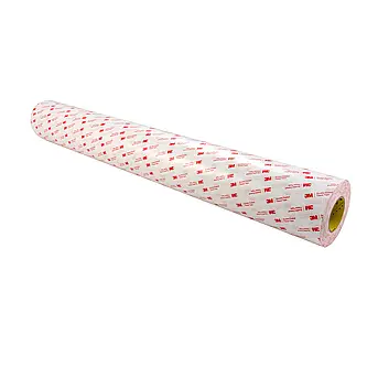3M Doppelseitiges Klebeband mit Papiervlies-Träger 56412, Transparent, 1200 mm x 50 m
