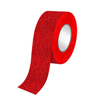 Capra Grip I - Universal - Antirutschband rot - 50 mm x 18,3 m