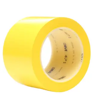 3M Weich-PVC-Klebeband 471, Gelb, 1219,2 mm x 33 m, 0.14 mm