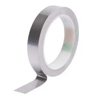3M ET 1183 Kupferfolie glatt, verzinnt, mit leitfähigem Kleber, Zinn, 41 mm x 54,9 m x 0,07 mm