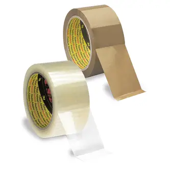 Scotch Verpackungsklebeband 371, Transparent, 48 mm x 100 m