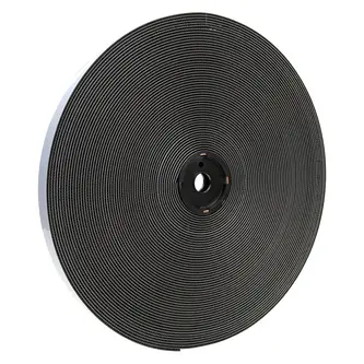 3M Dual Lock Flexibler Druckverschluss SJ354-Serie, SJ3540, Schwarz, 12 mm x 45.7 m, 5.7 mm, 40 Köpfe/cm², Innenbereich