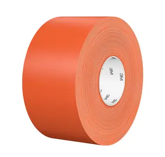 3M Langlebiges Bodenmarkierungsband 971L, Orange, 609.6 mm x 32.9 m, 0.43 mm