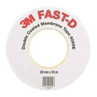 3M FAST-D Dichtband 8069E doppelseitig, 25 mm x 25 m, 0.41 mm