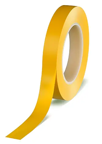 tesaflex 4244, 66m x 1240mm, gelb, Slitter, 110µm
