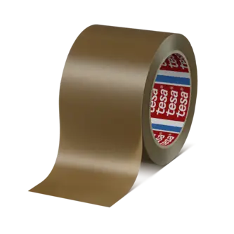 tesapack 4100 PVC, 66m x 75mm, braun, 65µm